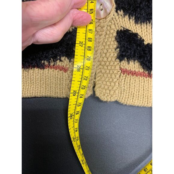 Susan Bristol Women Cardigan Cotton Blend Animal Print Colorful Sweater Petite S - Picture 12 of 13